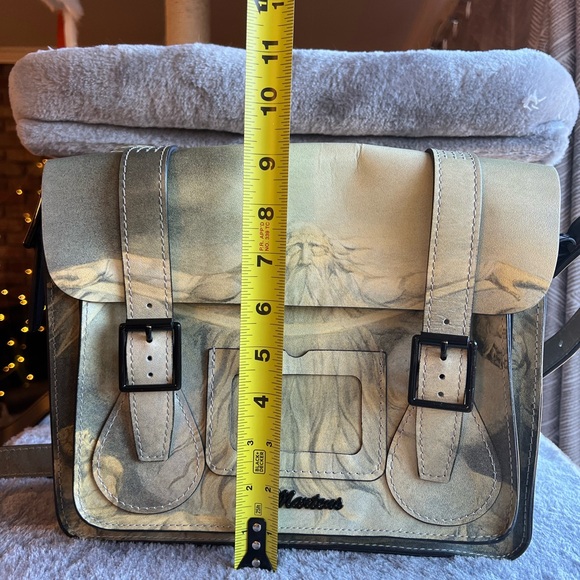 Dr. Martens Leather Willam Blake Museum Edition Satchel Crossbody bag RARE - Picture 10 of 11